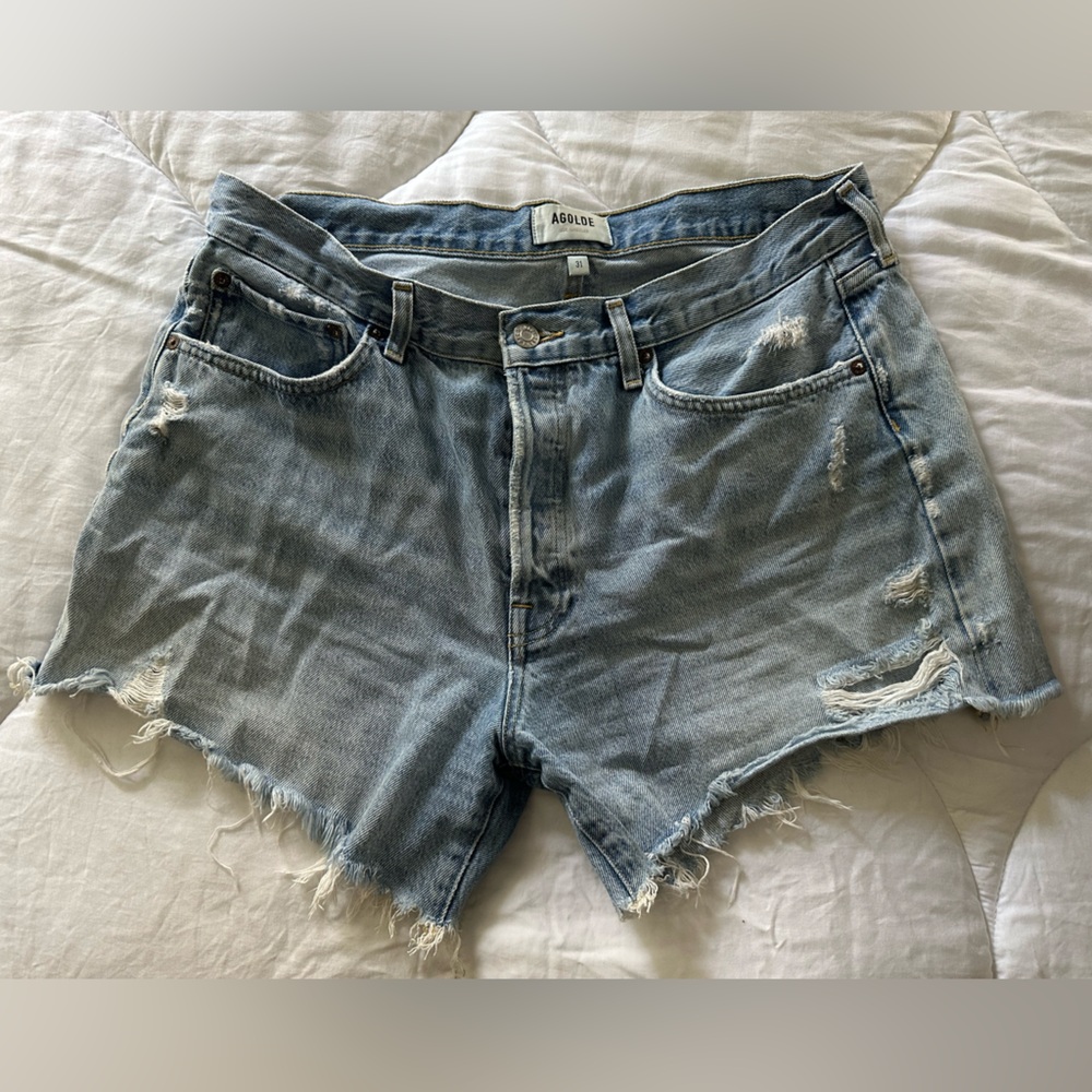 Agolde Parker Long Shorts 31